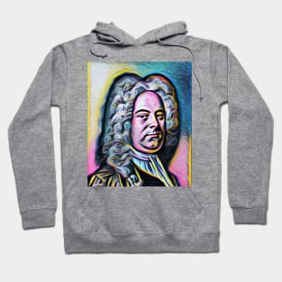 George Frideric Handel Portrait | George Frideric Handel Artwork 8 Hoodie